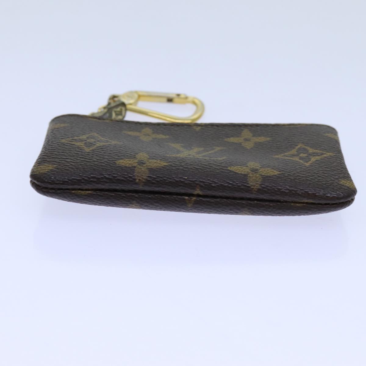 LOUIS VUITTON Monogram Pochette Cles Coin Purse M62650 LV Auth yk11821