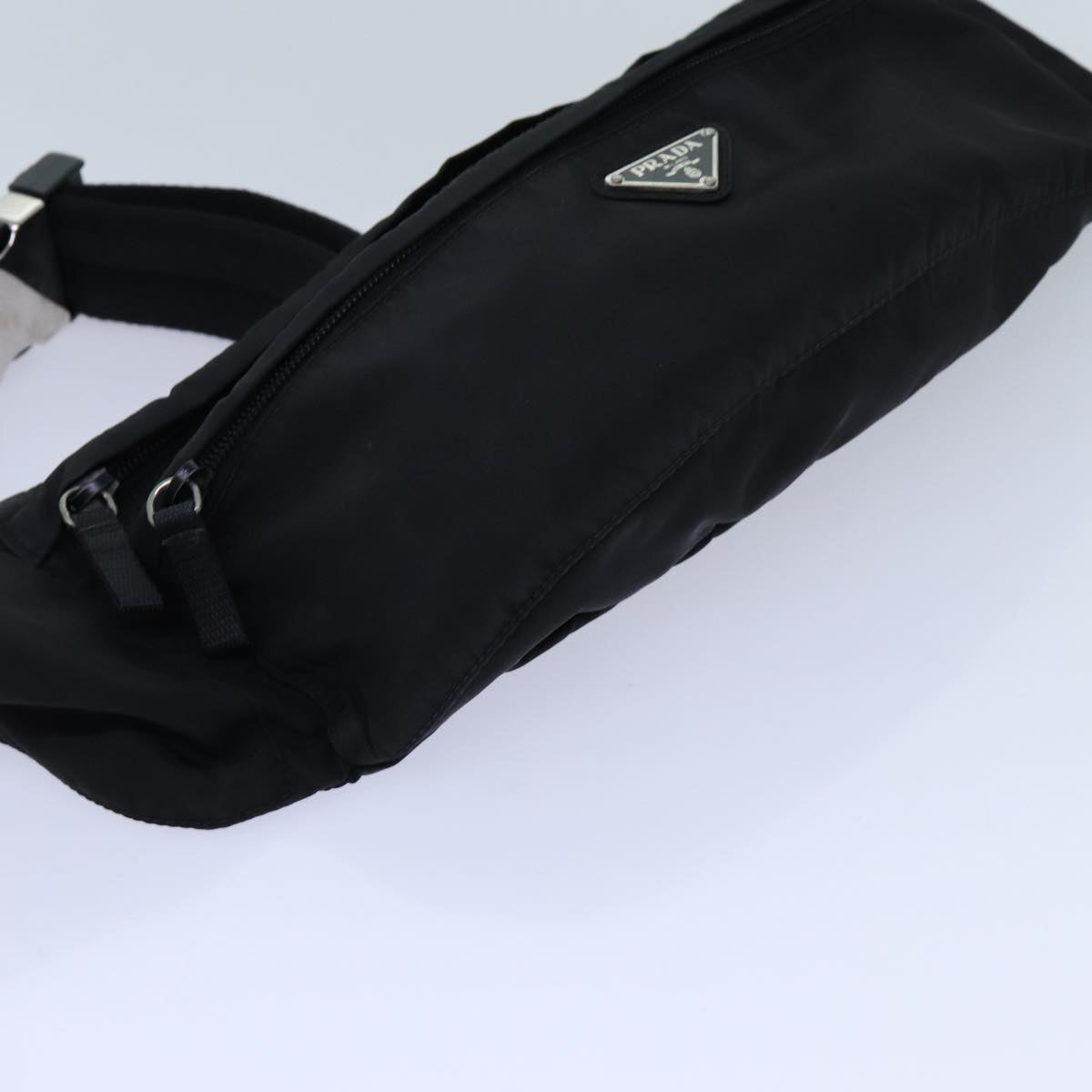 PRADA Body Bag Nylon Black Auth yk11834