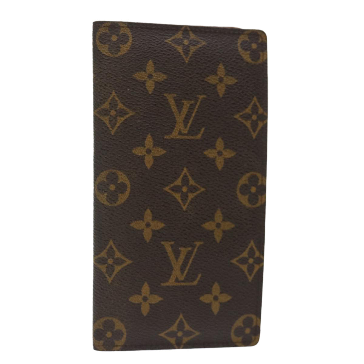 LOUIS VUITTON Monogram Porte Valeurs Cartes Credit Wallet M61823 LV Auth yk11848