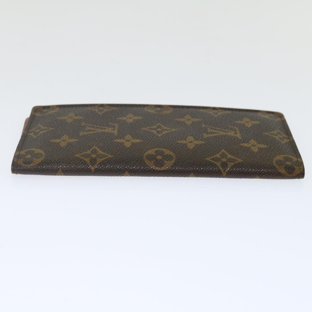 LOUIS VUITTON Monogram Porte Valeurs Cartes Credit Wallet M61823 LV Auth yk11848