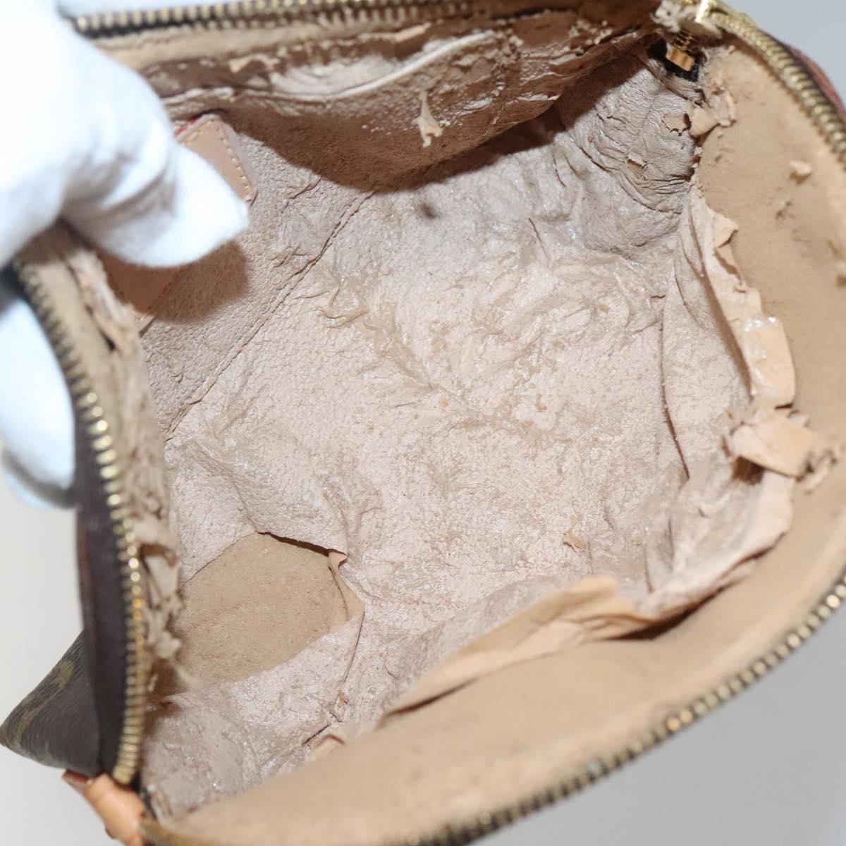 LOUIS VUITTON Monogram Pochette Cosmetic PM Cosmetic Pouch M47515 Auth yk11893