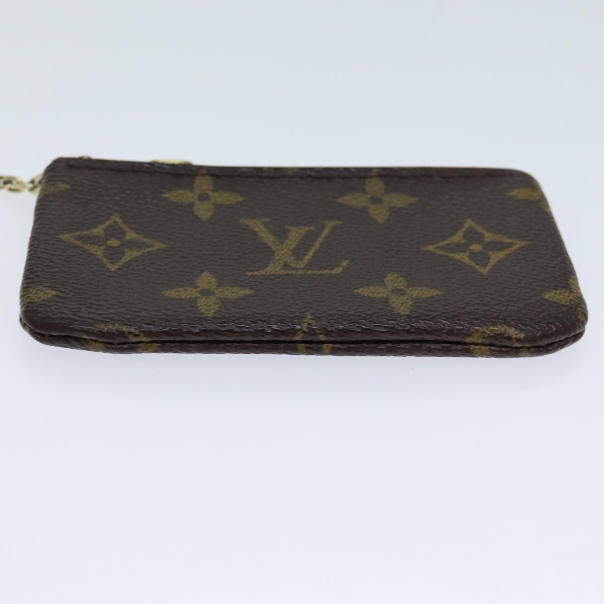 LOUIS VUITTON Monogram Pochette Cles Coin Purse M62650 LV Auth yk11981