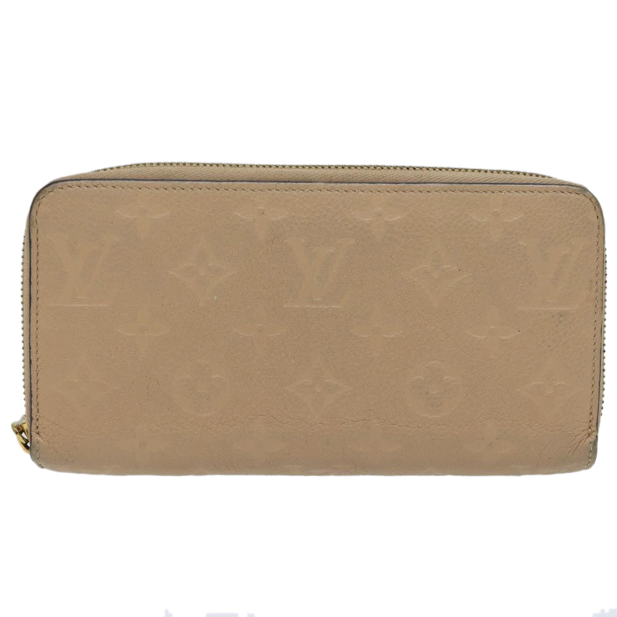 LOUIS VUITTON Monogram Empreinte Zippy Wallet Tour Rail M69034 LV Auth yk11986