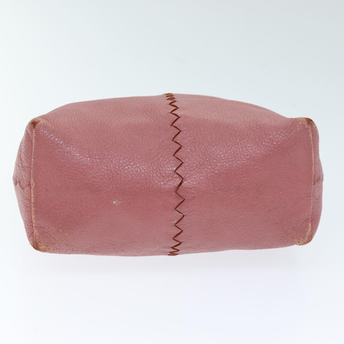 BOTTEGA VENETA Hand Bag Leather Pink Auth yk12255