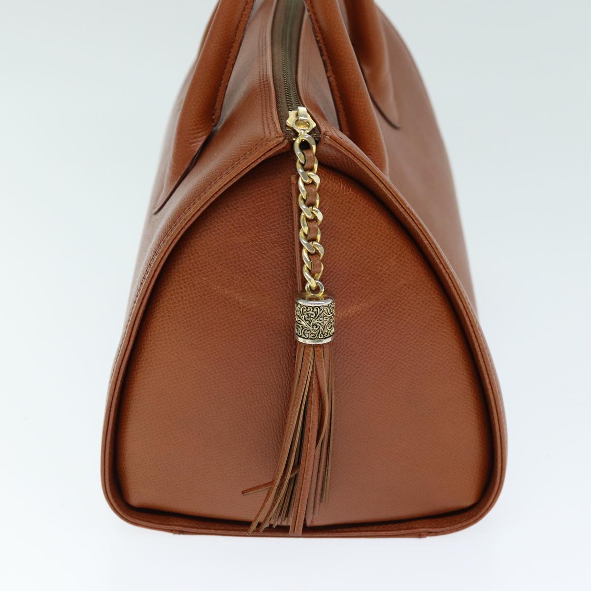 VALENTINO Hand Bag Leather 2way Brown Auth yk12293