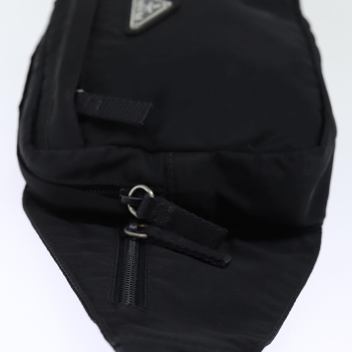 PRADA Body Bag Nylon Black Auth yk12348