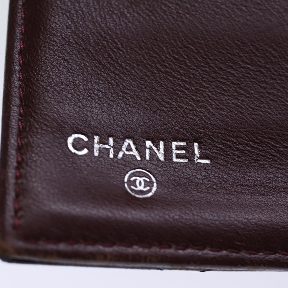 CHANEL Matelasse Long Wallet Lamb Skin Black CC Auth yk12499