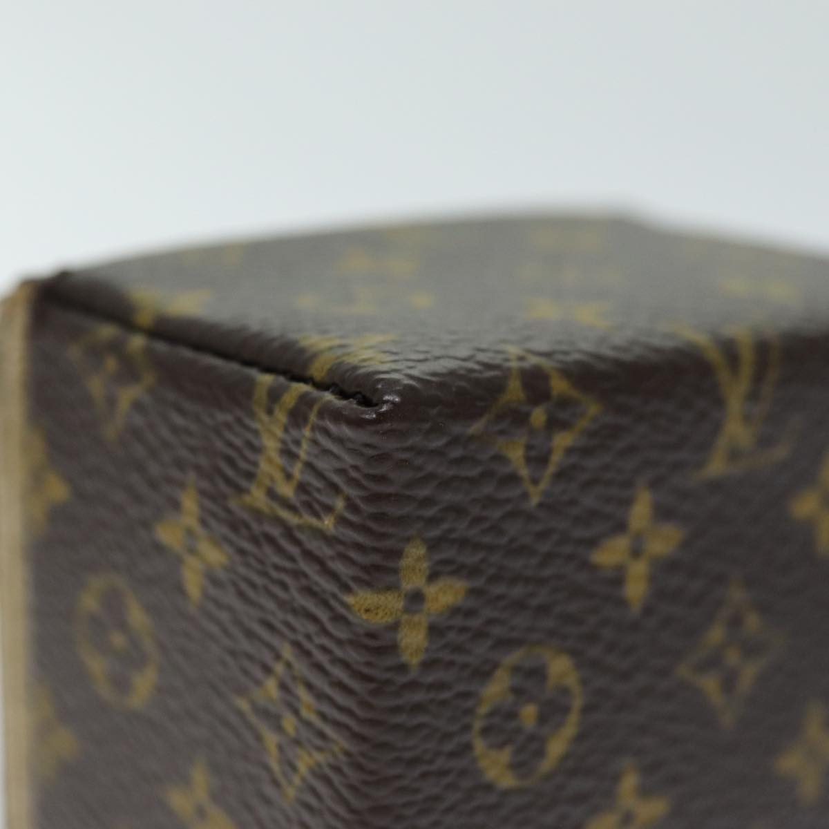 LOUIS VUITTON Monogram Jewelry Case Jewelry Box LV Auth yk12510V