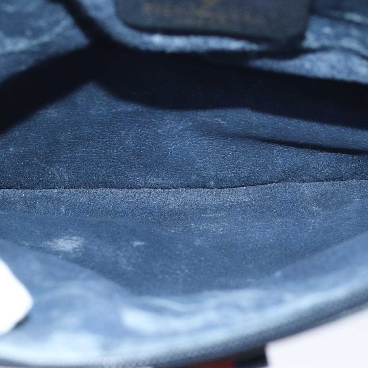 GUCCI GG Supreme Sherry Line Shoulder Bag PVC Navy Red 904 02 026 Auth yk12549