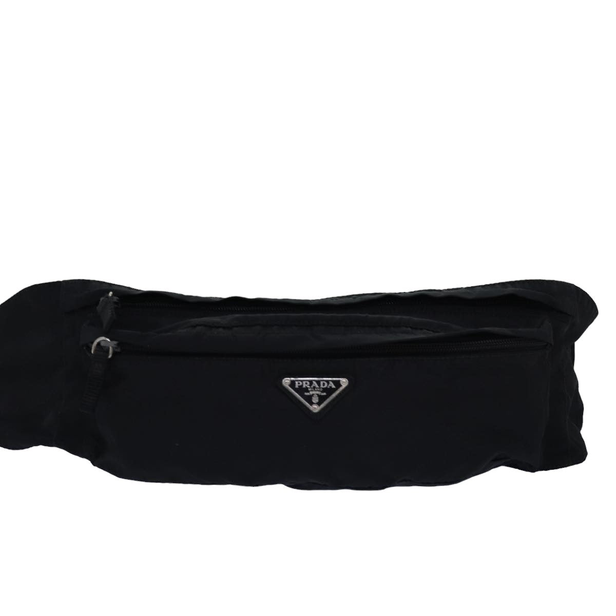 PRADA Body Bag Nylon Black Auth yk13091