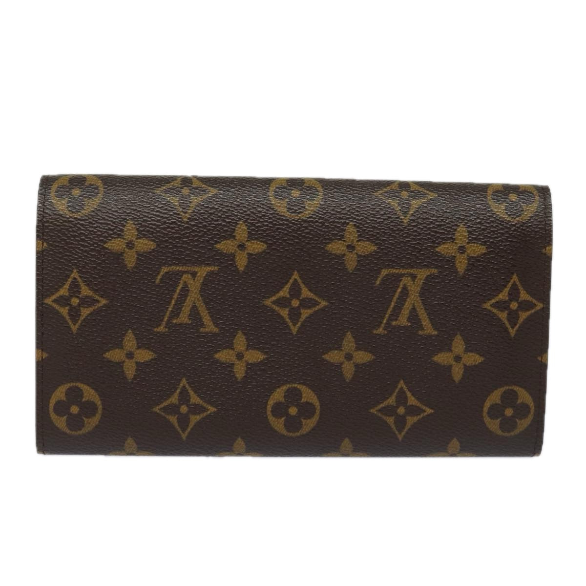 LOUIS VUITTON Monogram Pochette Porte Monnaie Credit Wallet M61725 Auth yk13115V