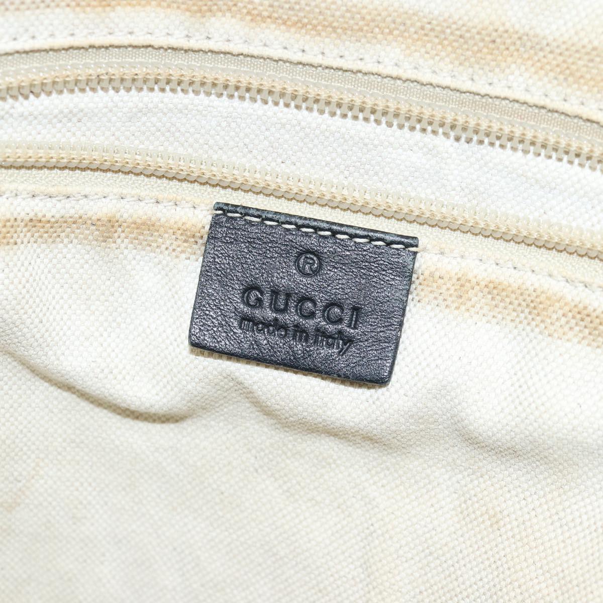 GUCCI GG Canvas Backpack Black 190278 Auth yk13189