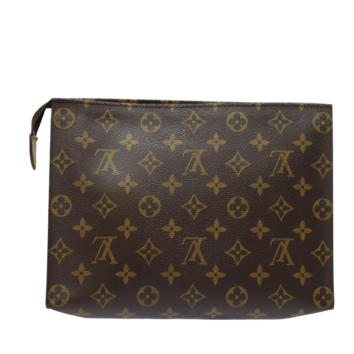 LOUIS VUITTON Monogram Poche Toilette 26 Pouch M47542 LV Auth yk13224