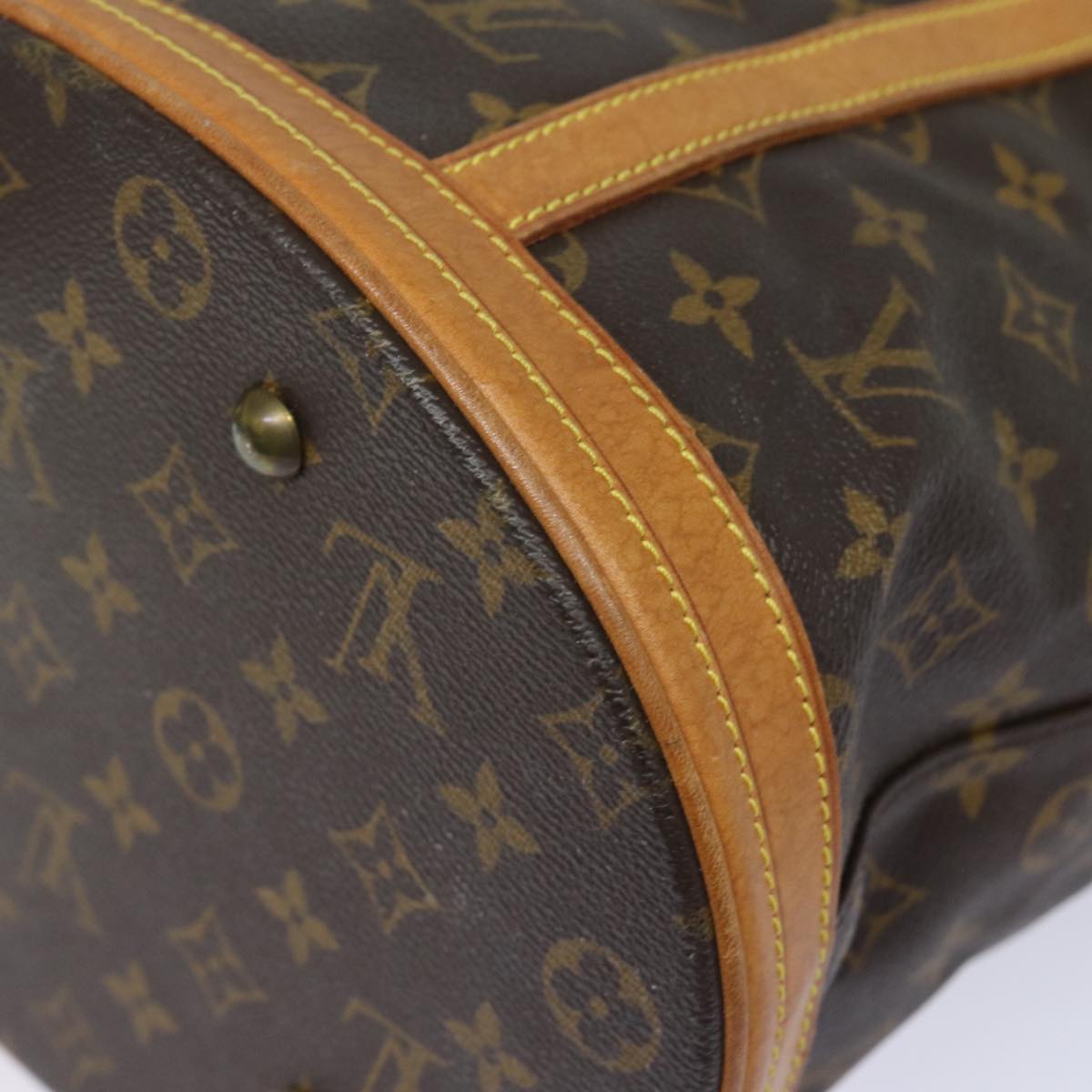 LOUIS VUITTON Monogram Bucket GM Shoulder Bag M42236 LV Auth yk13297