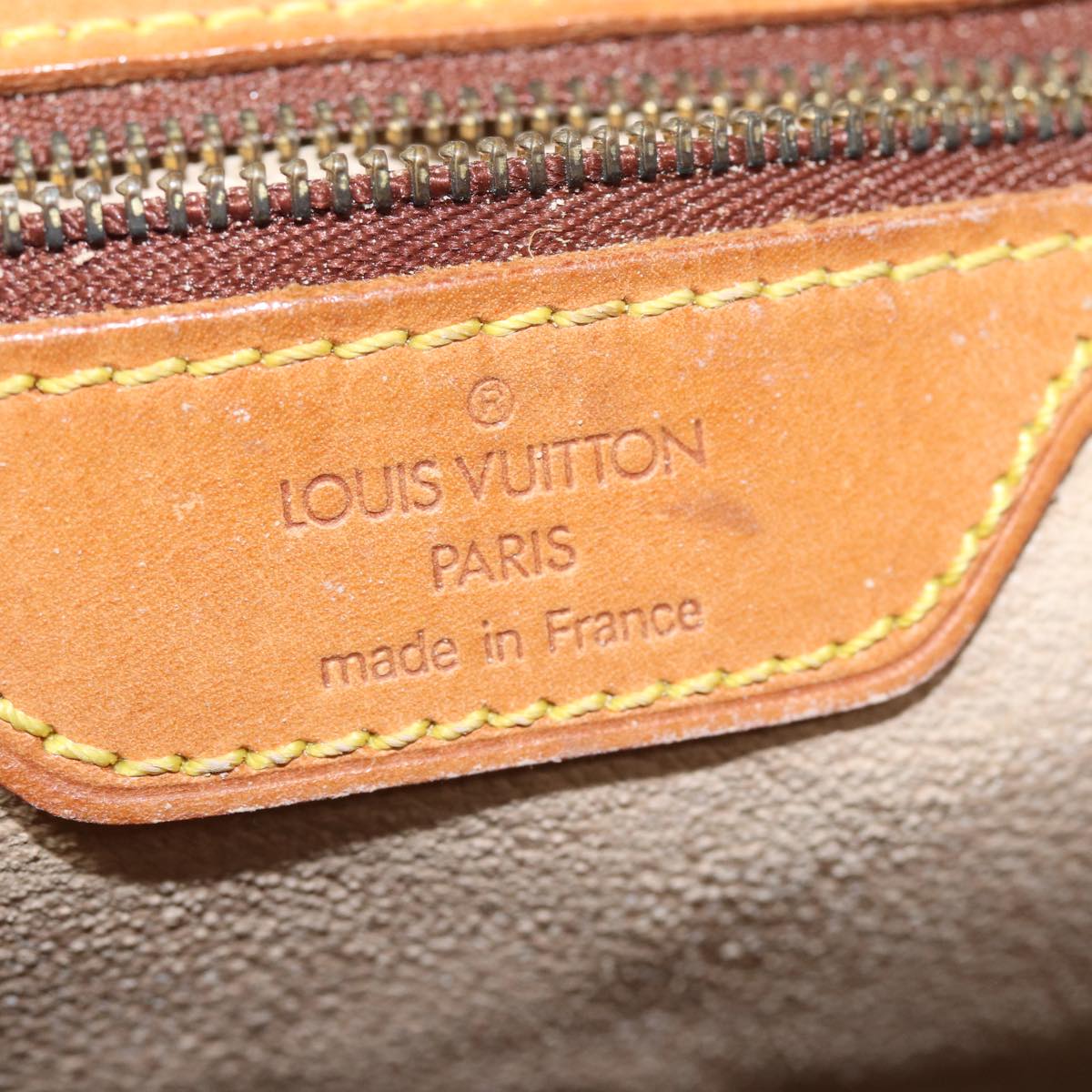 LOUIS VUITTON Monogram Bucket GM Shoulder Bag M42236 LV Auth yk13297