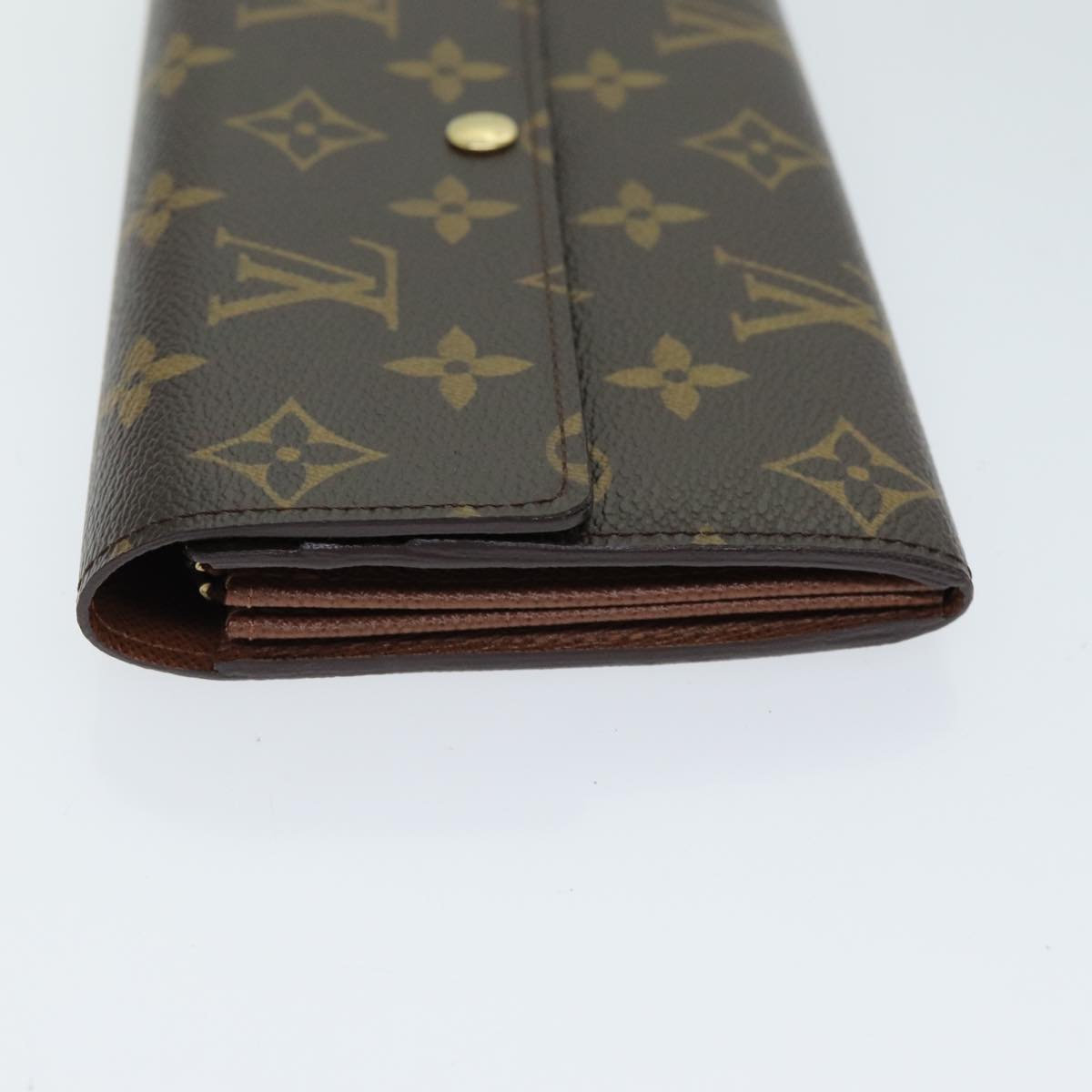 LOUIS VUITTON Monogram Portefeuille Sarah Long Wallet M60531 LV Auth yk13519A