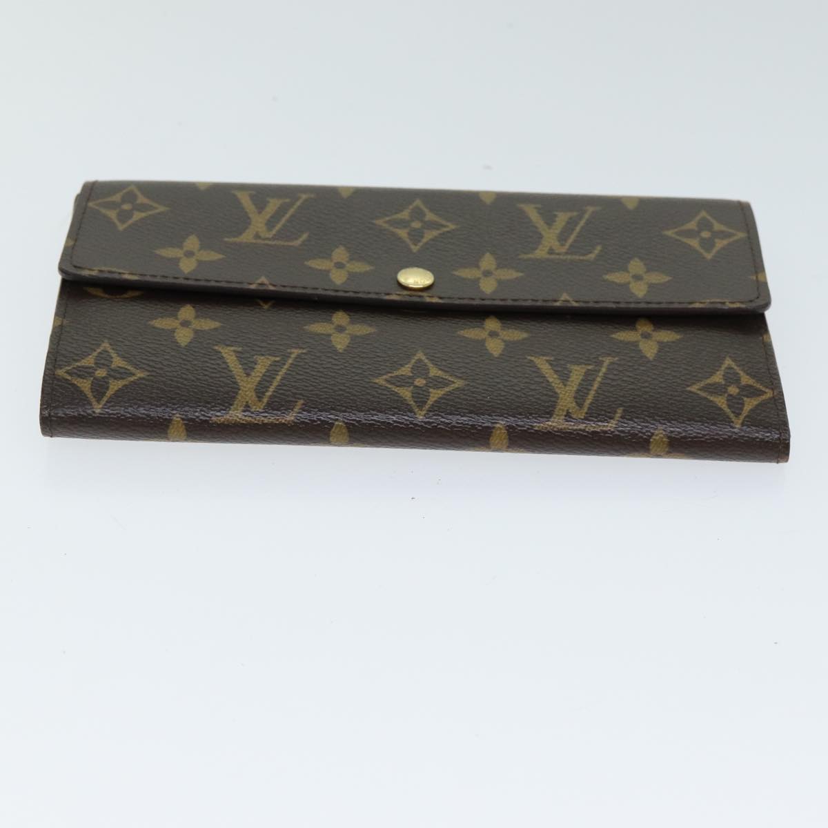 LOUIS VUITTON Monogram Portefeuille Sarah Long Wallet M60531 LV Auth yk13519A