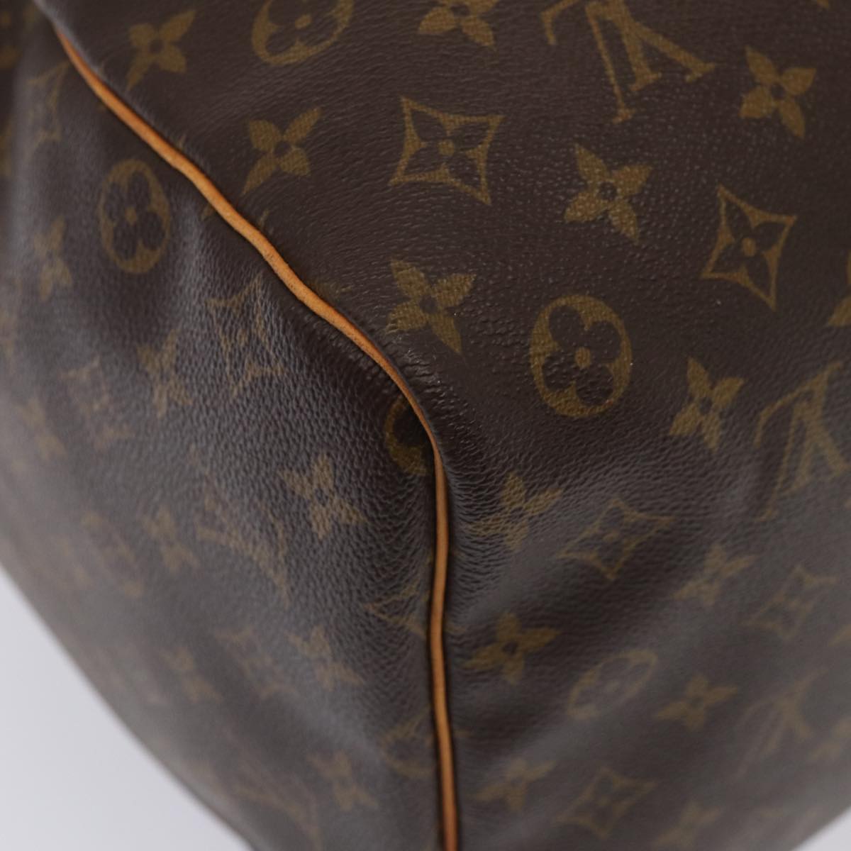 LOUIS VUITTON Monogram Keepall 60 Boston Bag M41422 LV Auth yk13831