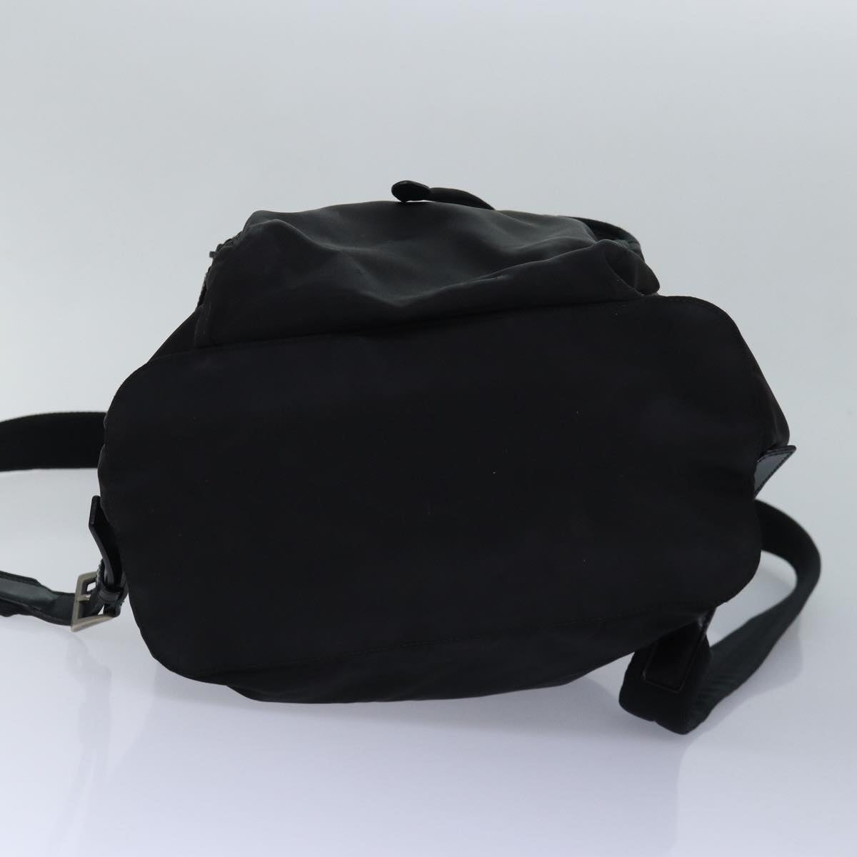 PRADA Backpack Nylon Black Auth yk13905