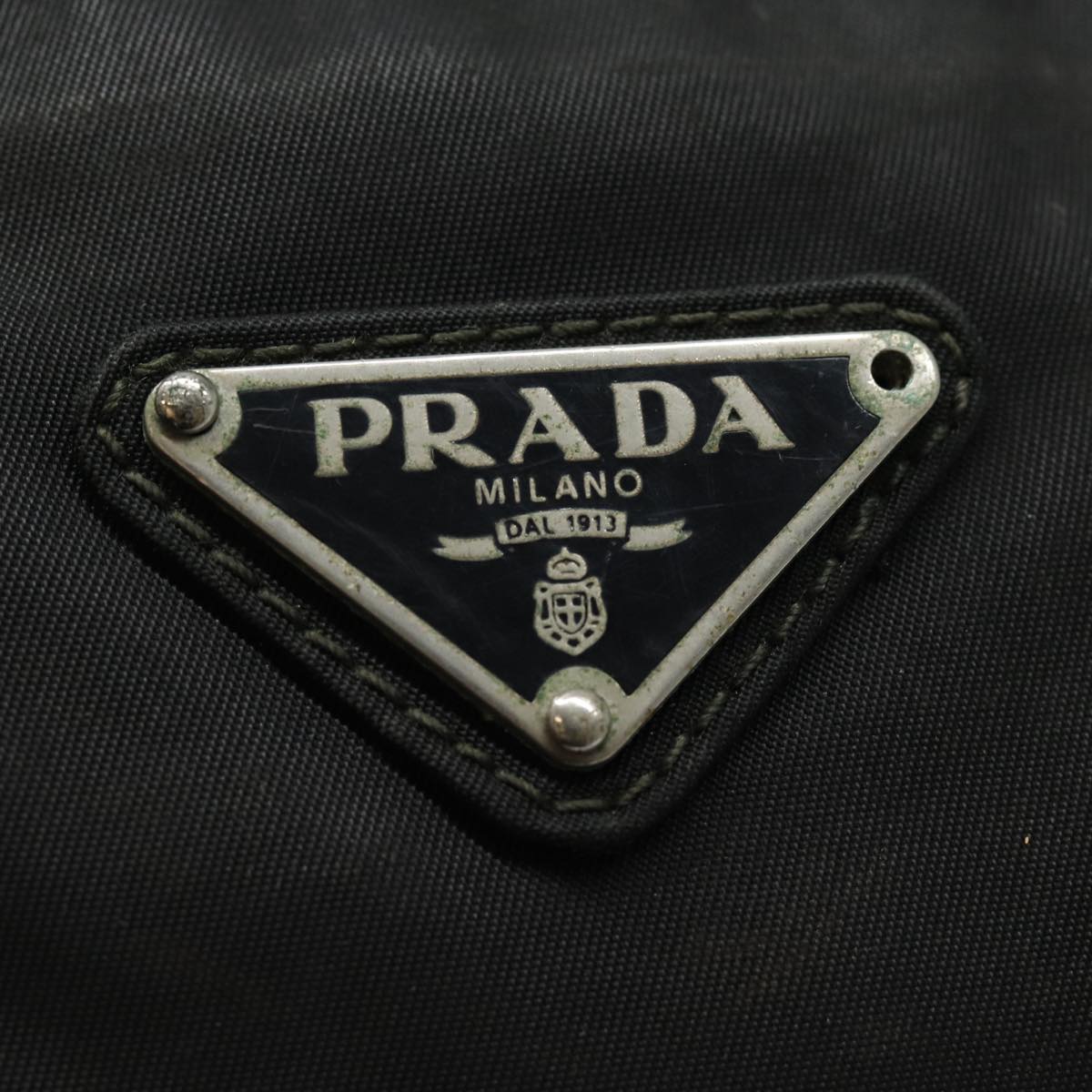 PRADA Body Bag Nylon Black Auth yk13947