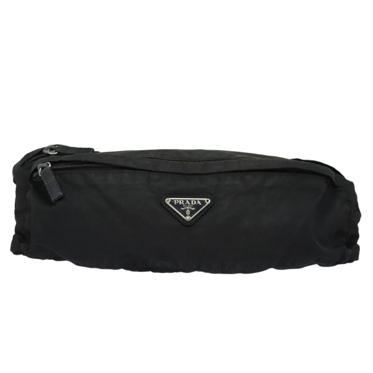 PRADA Body Bag Nylon Black Auth yk13947