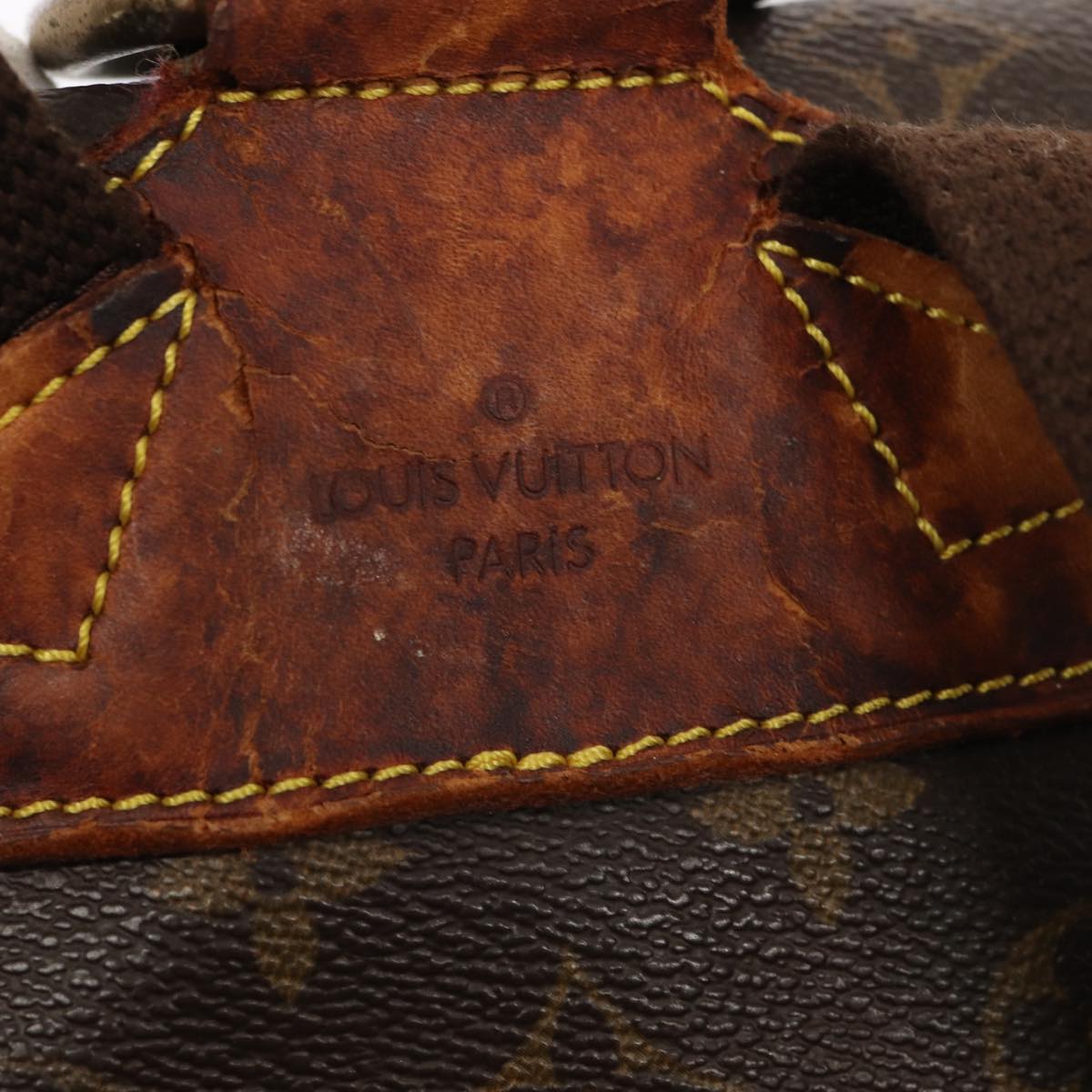 LOUIS VUITTON Monogram Montsouris GM Backpack M51135 LV Auth yk14006