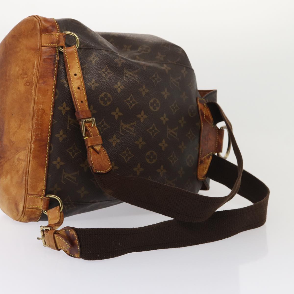 LOUIS VUITTON Monogram Montsouris GM Backpack M51135 LV Auth yk14006