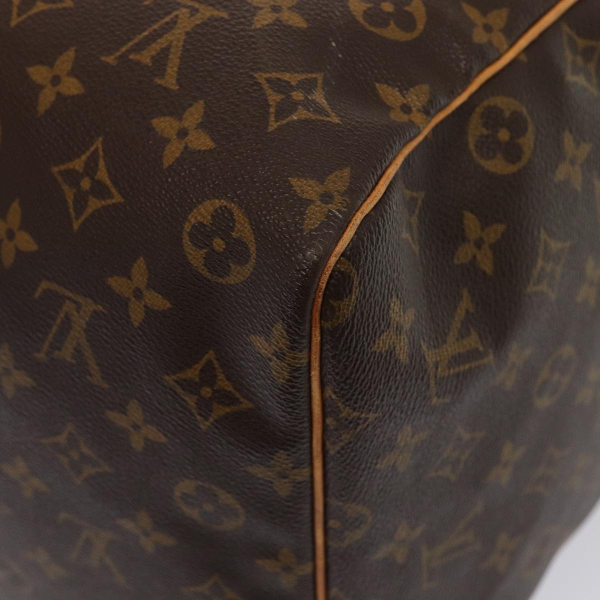 LOUIS VUITTON Monogram Keepall 60 Boston Bag M41422 LV Auth yk14154