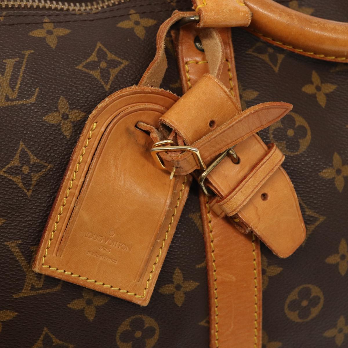 LOUIS VUITTON Monogram Keepall 60 Boston Bag M41422 LV Auth yk14154