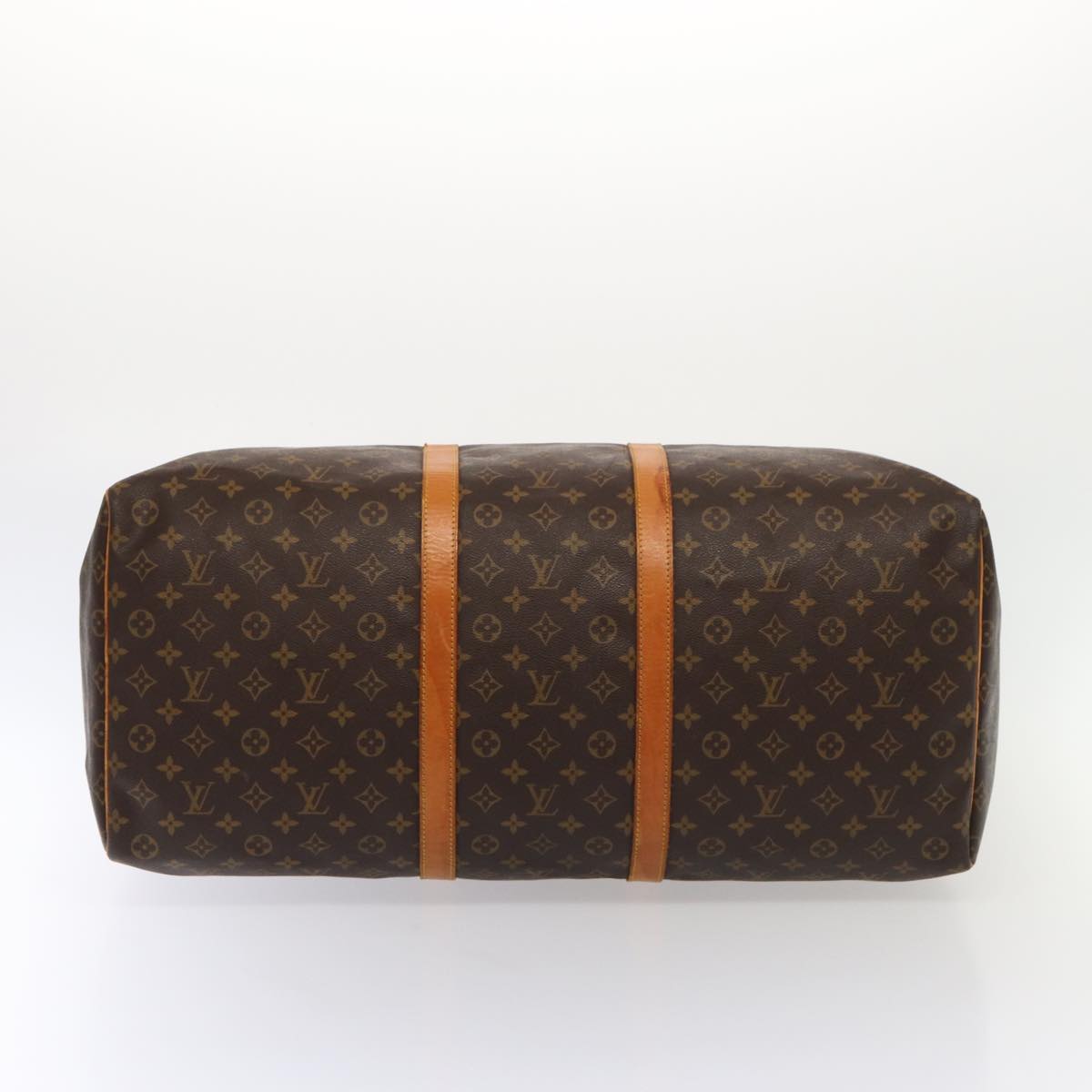 LOUIS VUITTON Monogram Keepall 60 Boston Bag M41422 LV Auth yk14154