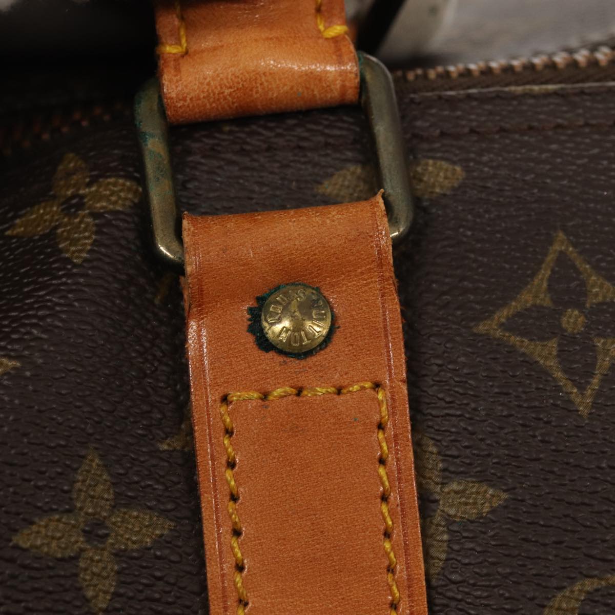 LOUIS VUITTON Monogram Keepall 60 Boston Bag M41422 LV Auth yk14157