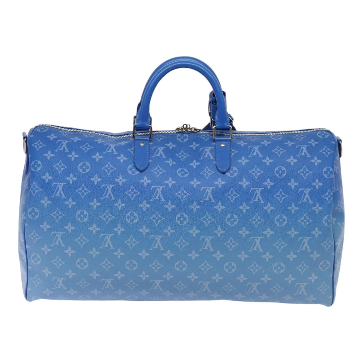 LOUIS VUITTON Monogram Clouds Keepall Bandouliere 50 Bag M45428 LV Auth yk14164A