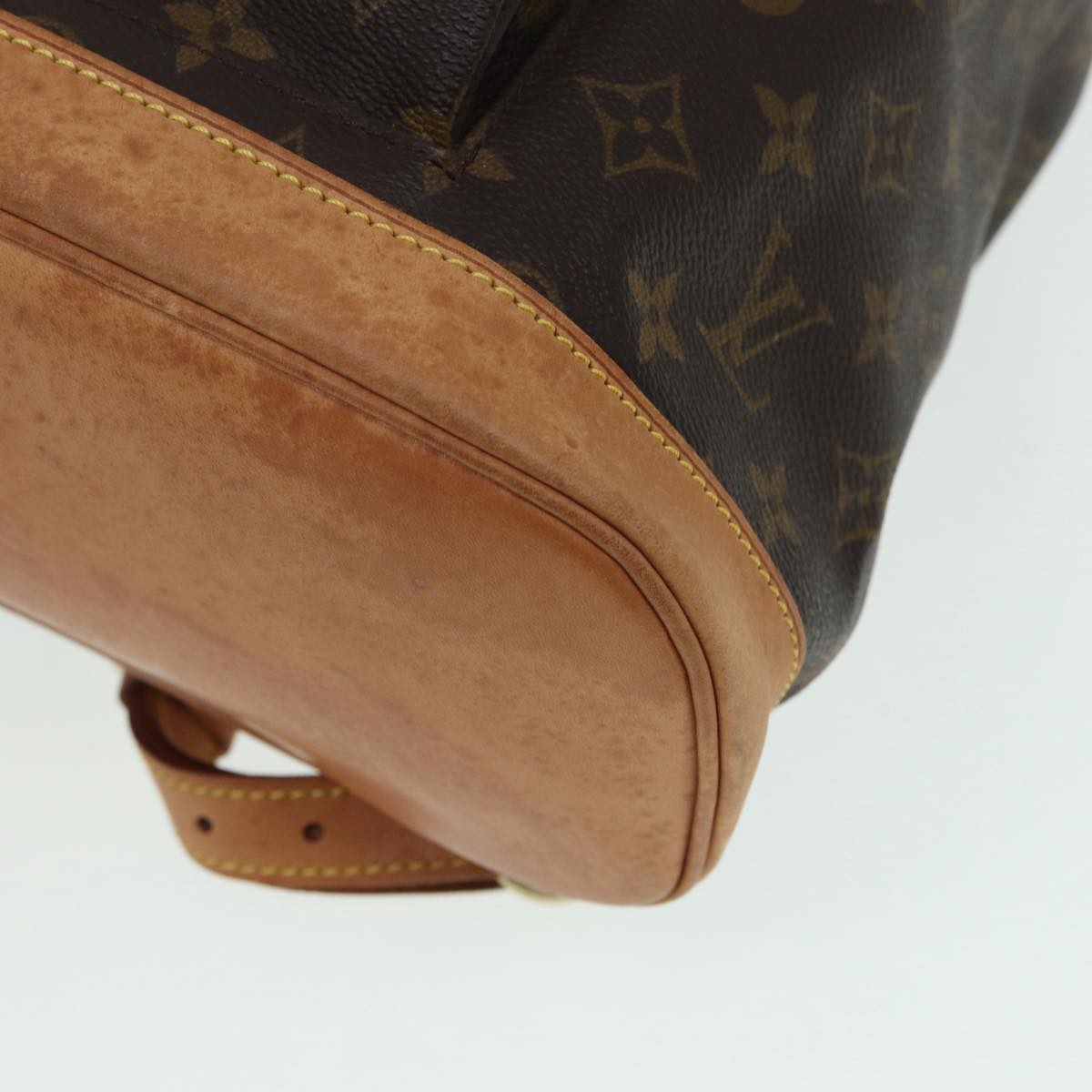 LOUIS VUITTON Monogram Montsouris GM Backpack M51135 LV Auth yk14185