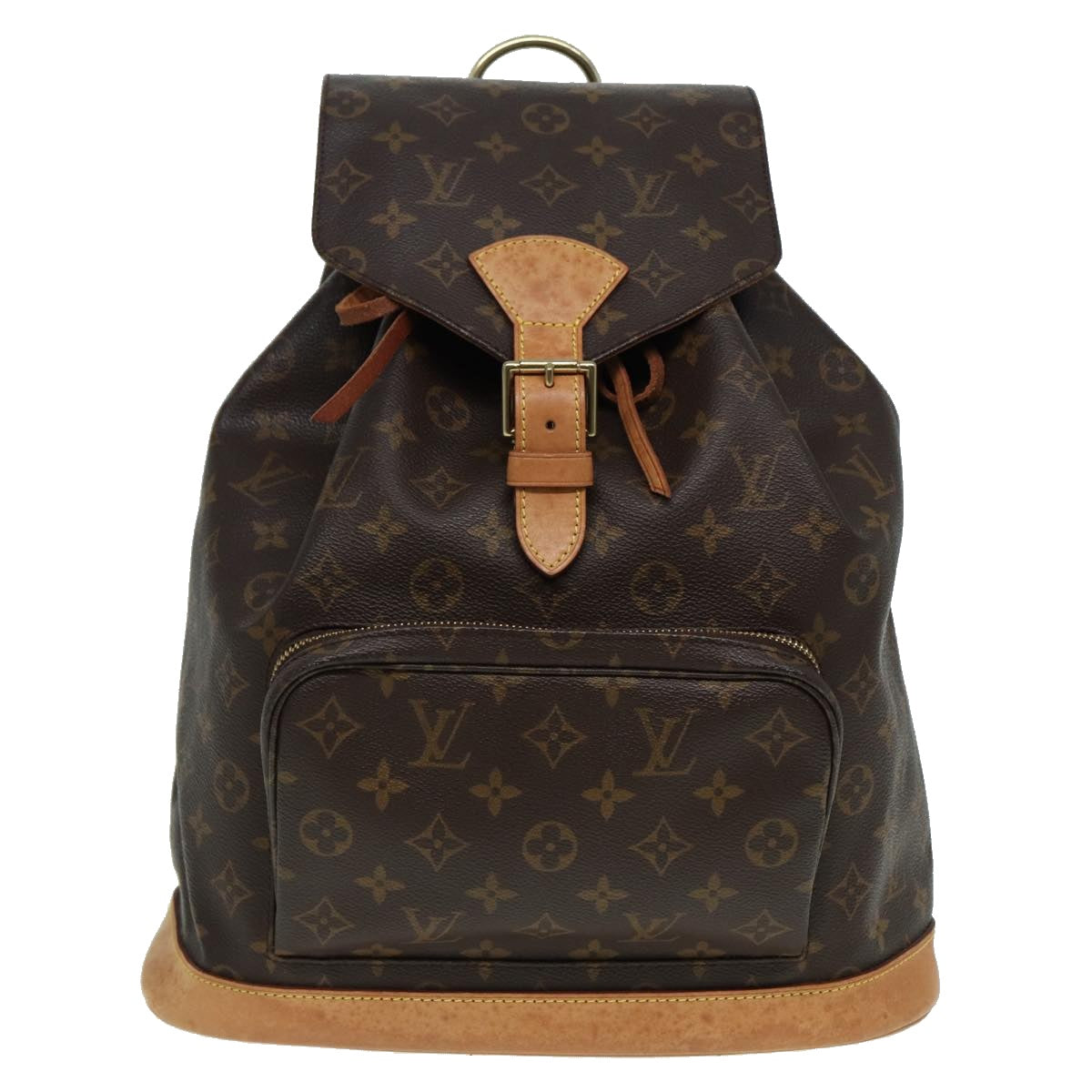 LOUIS VUITTON Monogram Montsouris GM Backpack M51135 LV Auth yk14185