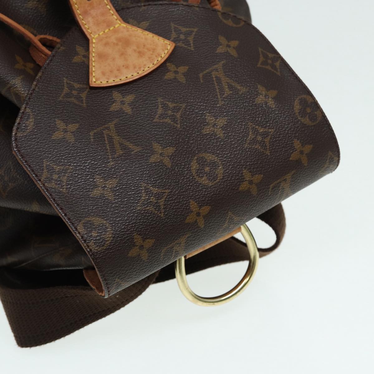 LOUIS VUITTON Monogram Montsouris GM Backpack M51135 LV Auth yk14185