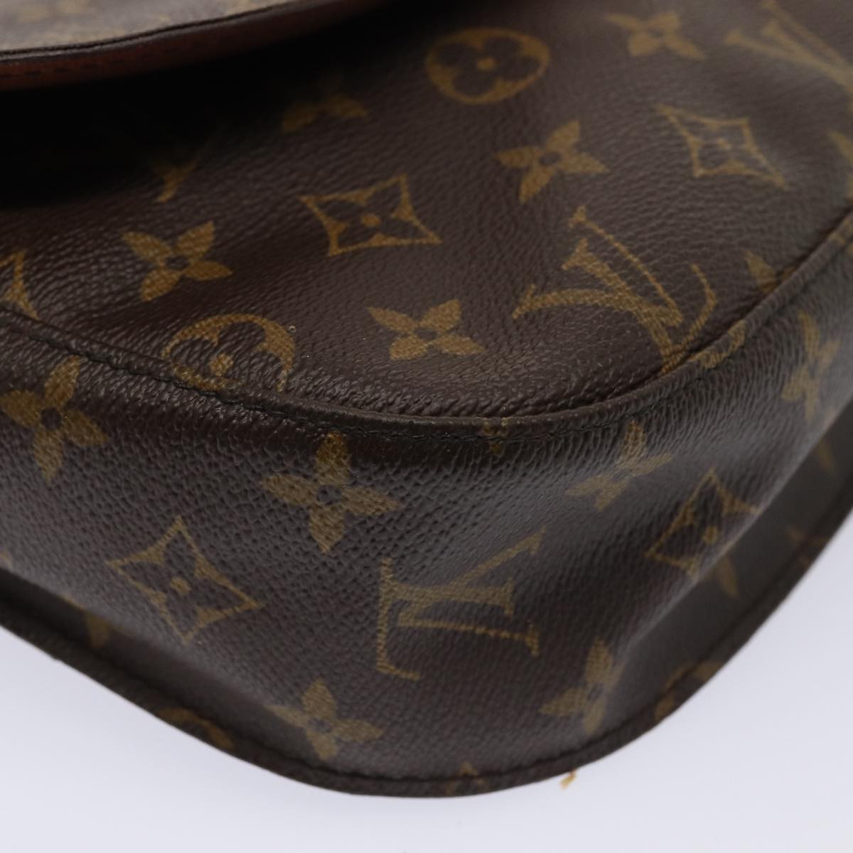 LOUIS VUITTON Monogram Saint Cloud GM Shoulder Bag M51242 LV Auth yk14263