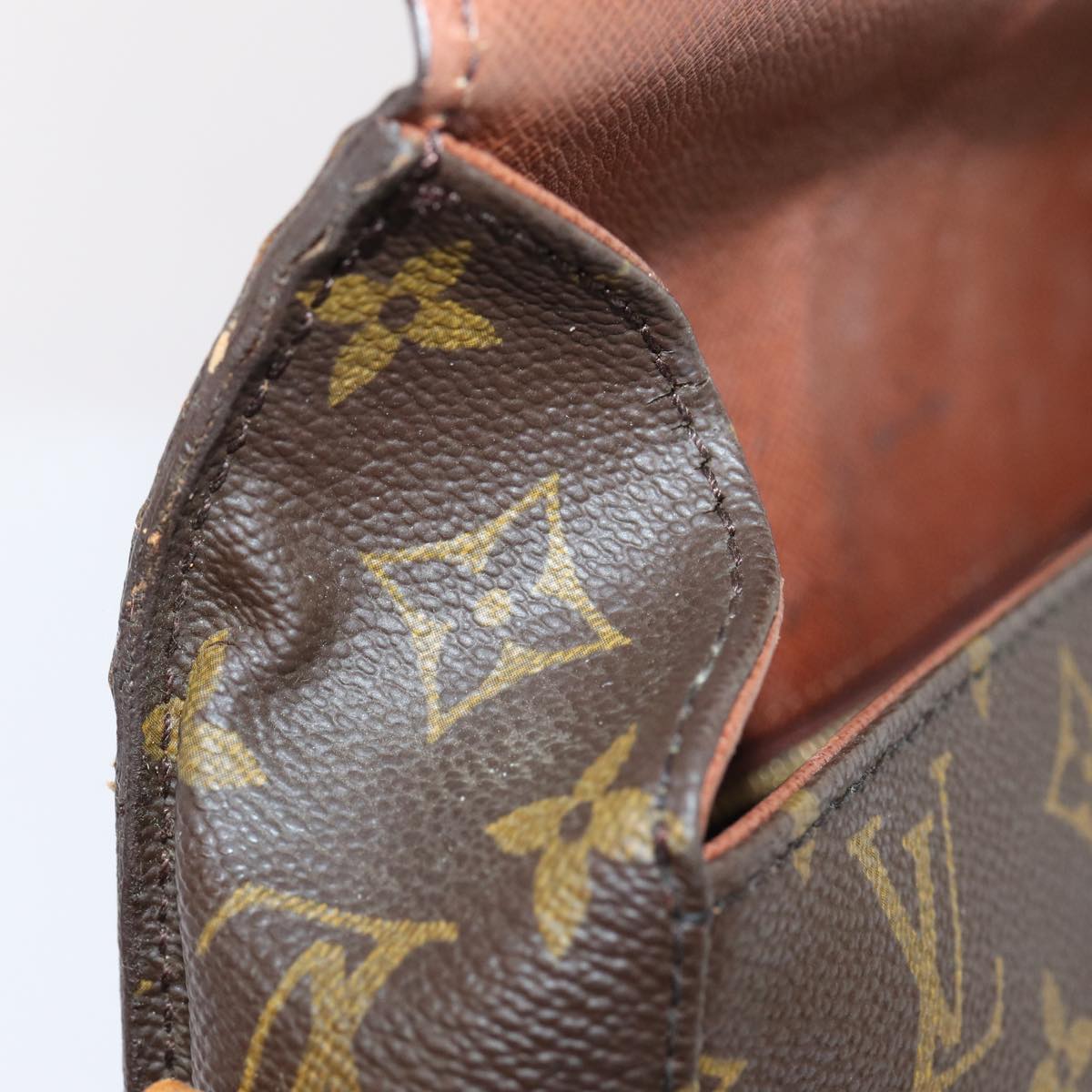 LOUIS VUITTON Monogram Saint Cloud GM Shoulder Bag M51242 LV Auth yk14263