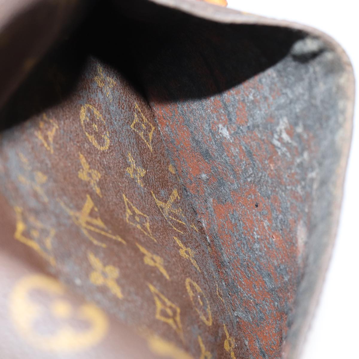 LOUIS VUITTON Monogram Saint Cloud GM Shoulder Bag M51242 LV Auth yk14263