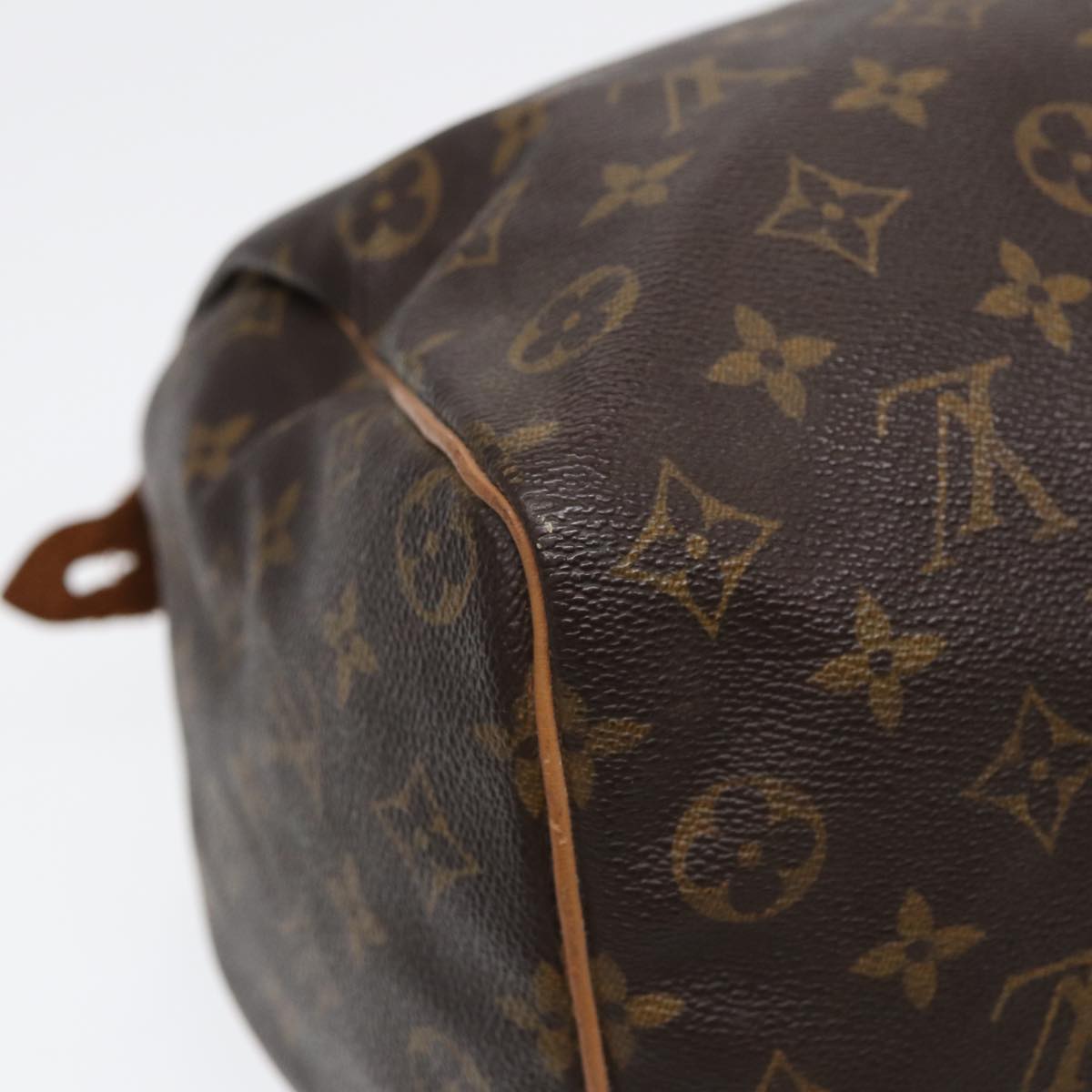 LOUIS VUITTON Monogram Speedy 35 Hand Bag M41524 LV Auth yk14294