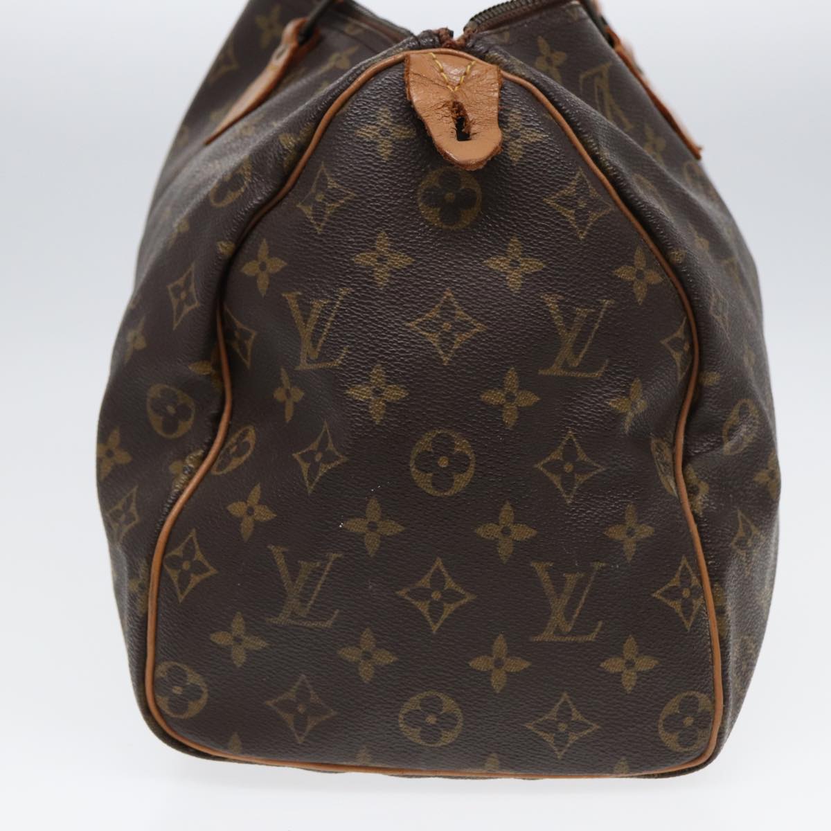 LOUIS VUITTON Monogram Speedy 35 Hand Bag M41524 LV Auth yk14294