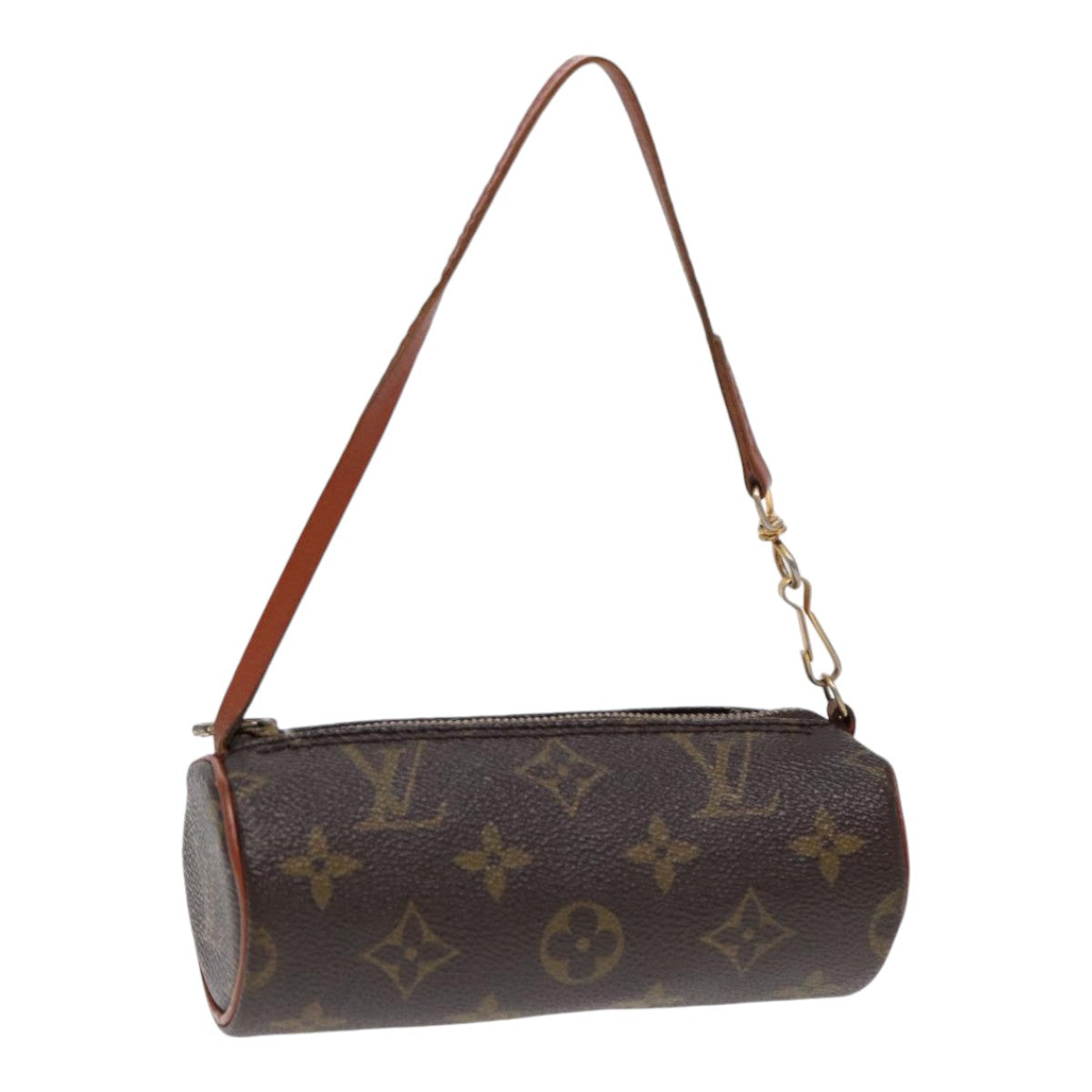 LOUIS VUITTON Monogram Papillon Pouch LV Auth yk14300