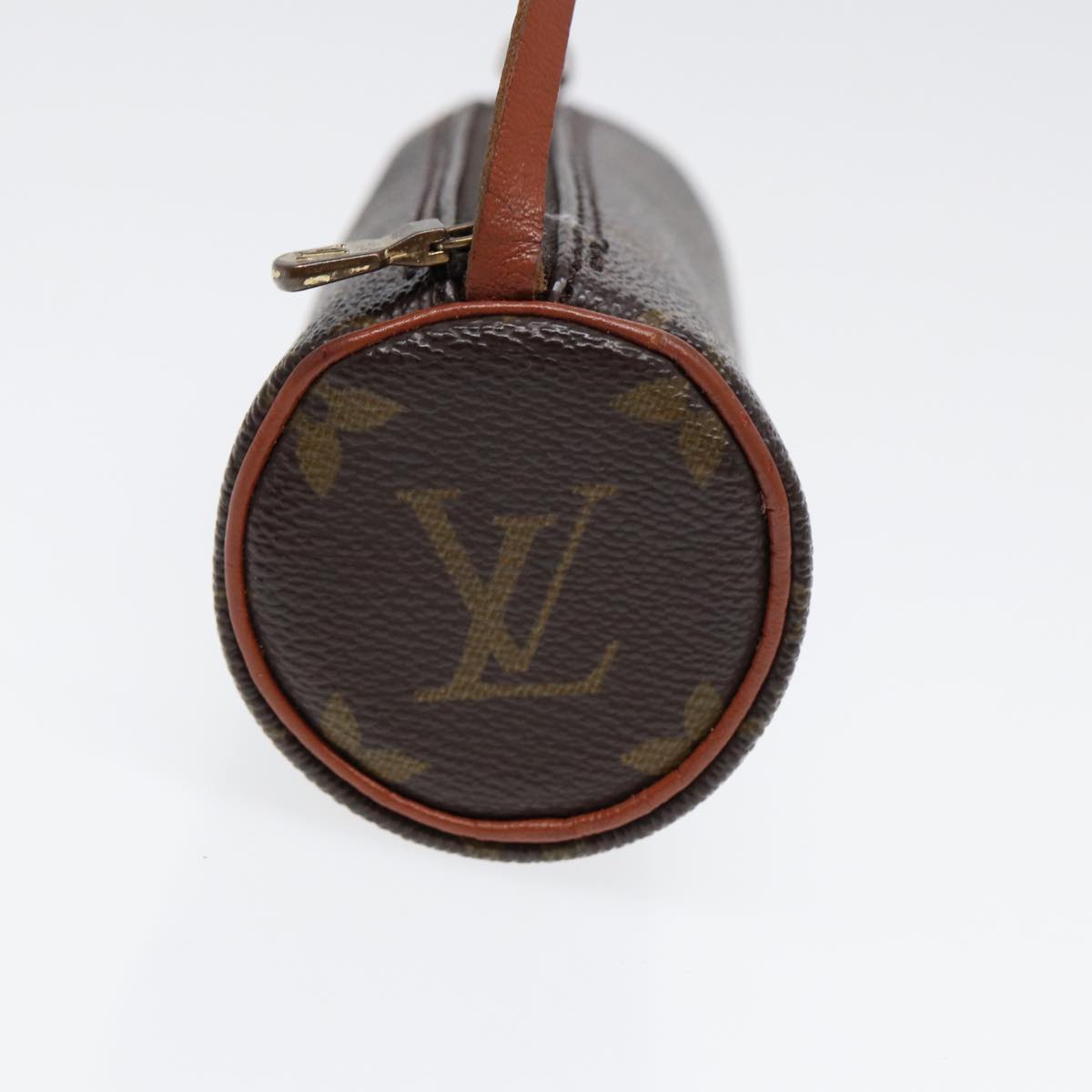 LOUIS VUITTON Monogram Papillon Pouch LV Auth yk14300