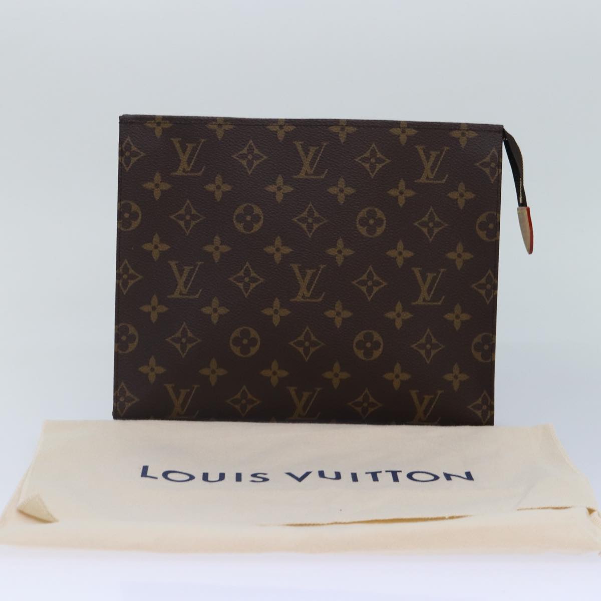 LOUIS VUITTON Monogram Poche Toilette 26 Pouch M47542 LV Auth yk14309S