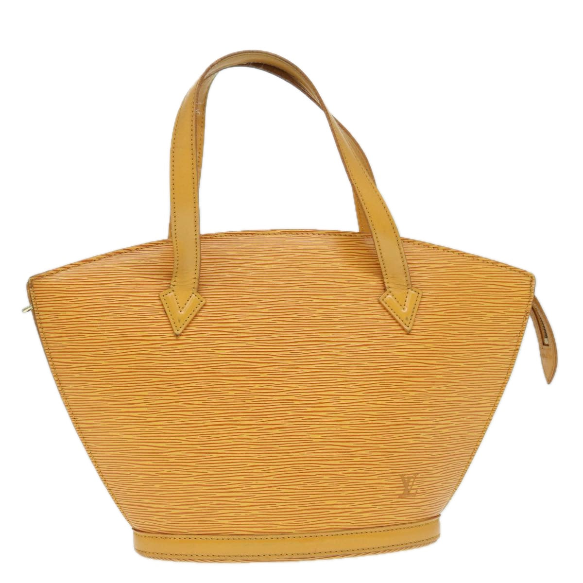 LOUIS VUITTON Epi Saint Jacques Hand Bag Yellow M52279 LV Auth yk14314