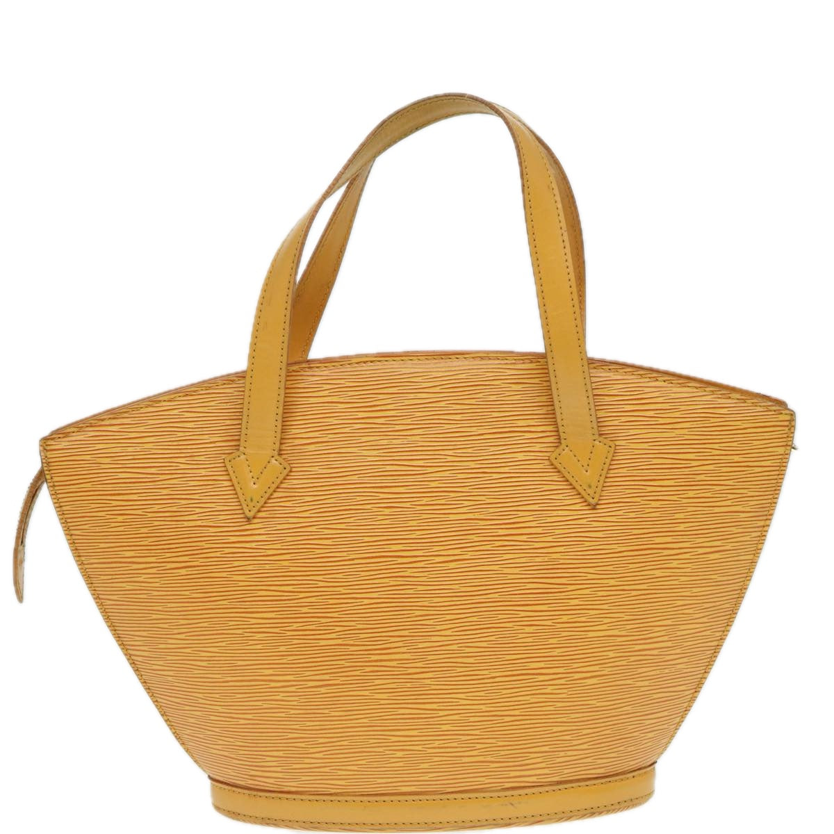 LOUIS VUITTON Epi Saint Jacques Hand Bag Yellow M52279 LV Auth yk14314