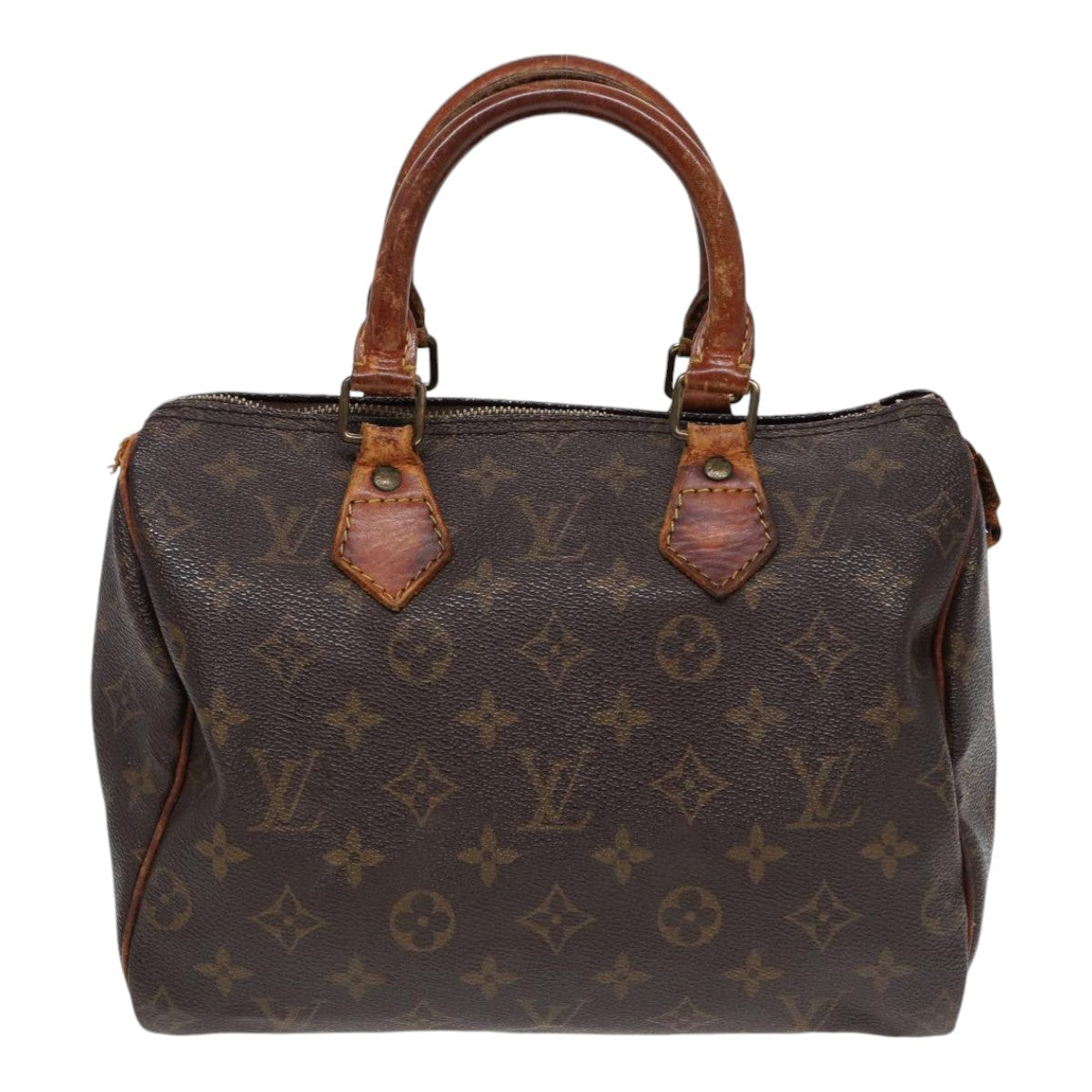 LOUIS VUITTON Monogram Speedy 25 Hand Bag M41528 LV Auth yk14352