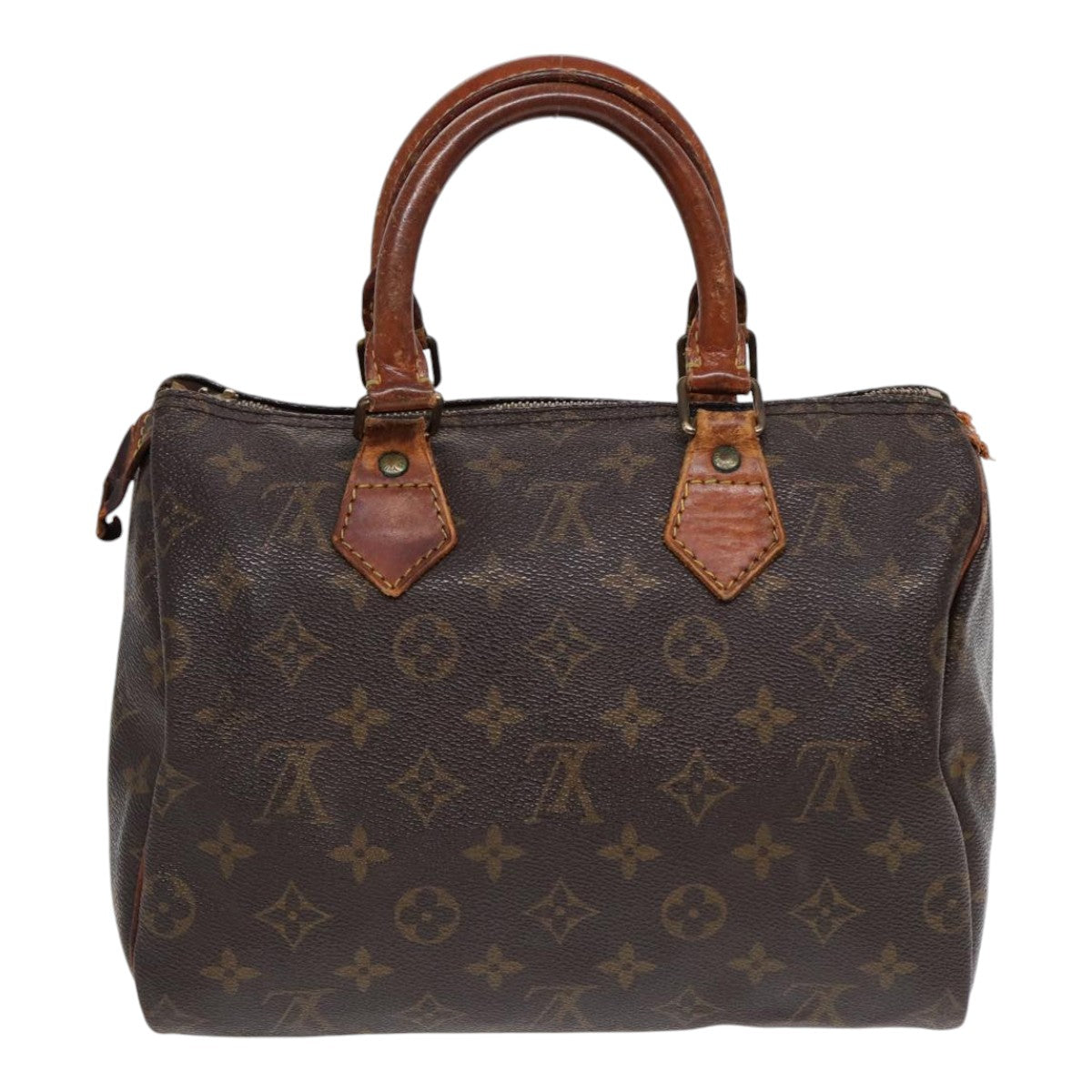 LOUIS VUITTON Monogram Speedy 25 Hand Bag M41528 LV Auth yk14352