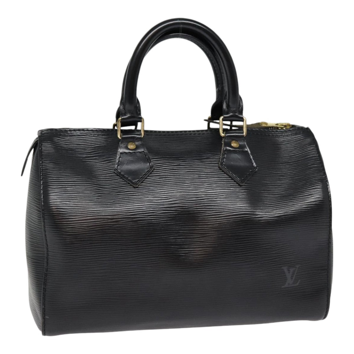 LOUIS VUITTON Epi Speedy 25 Hand Bag Black M43012 LV Auth yk14406