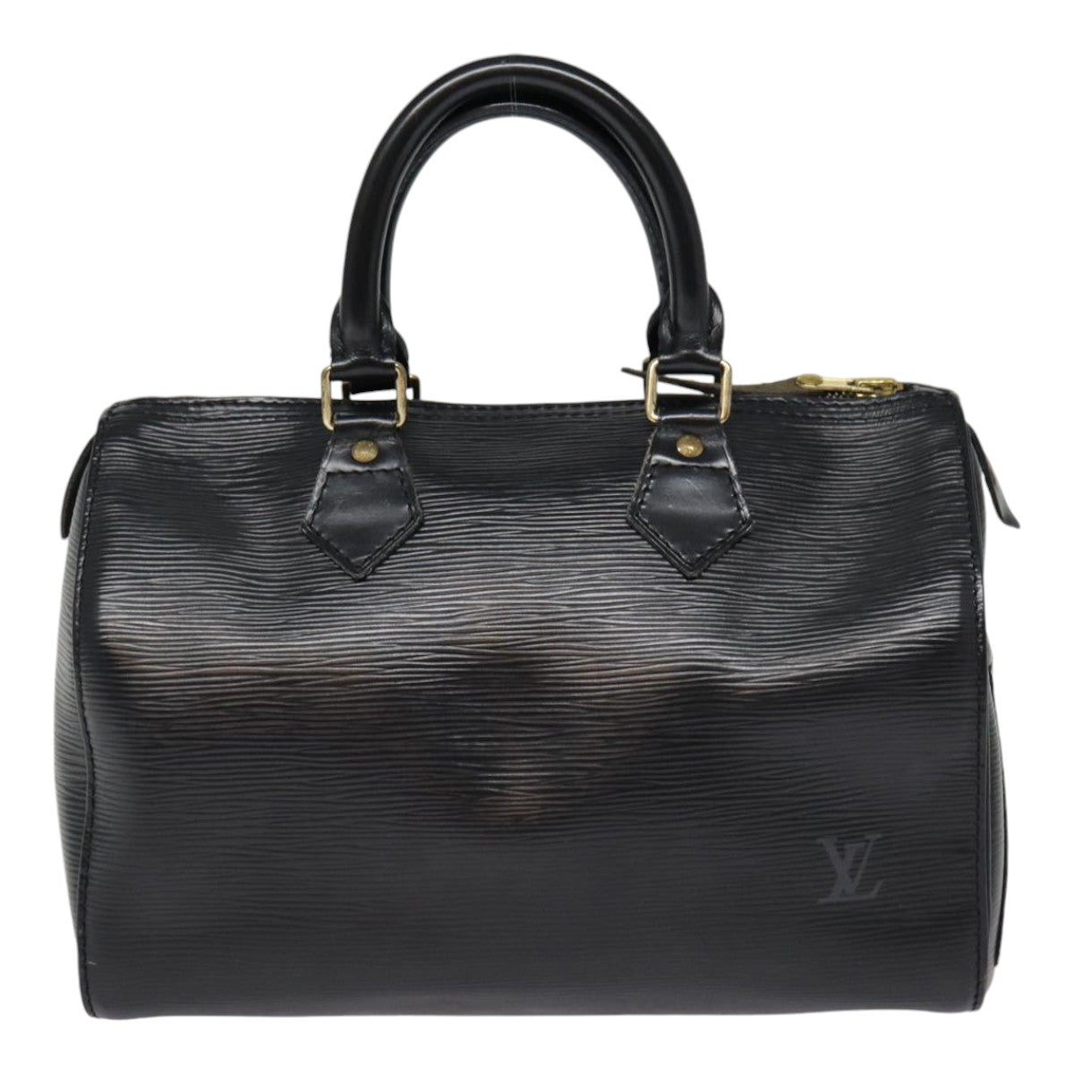 LOUIS VUITTON Epi Speedy 25 Hand Bag Black M43012 LV Auth yk14406