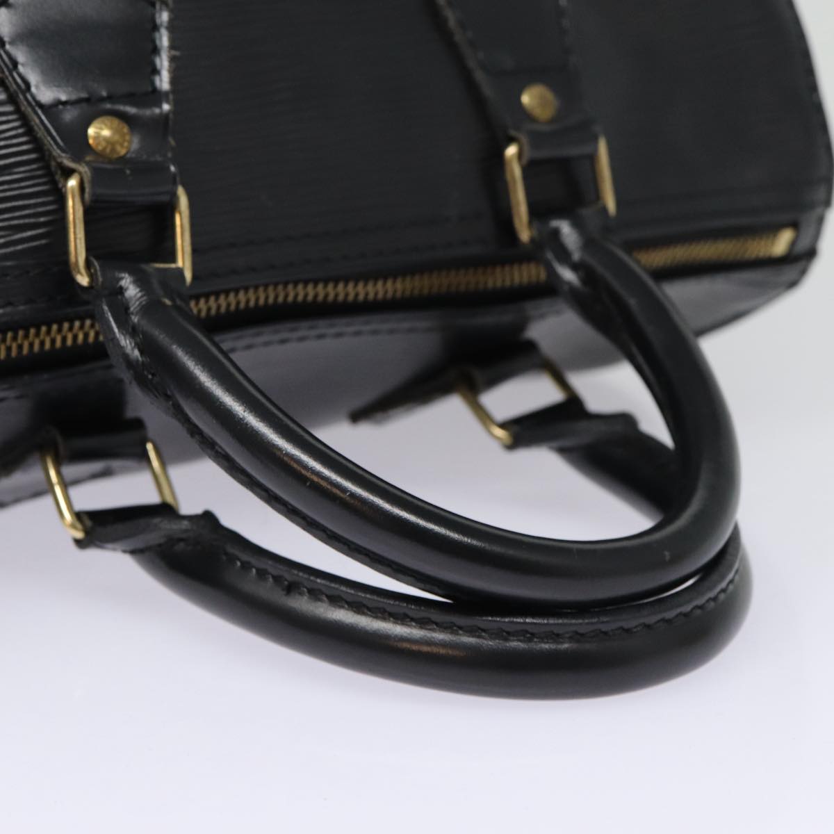 LOUIS VUITTON Epi Speedy 25 Hand Bag Black M43012 LV Auth yk14406